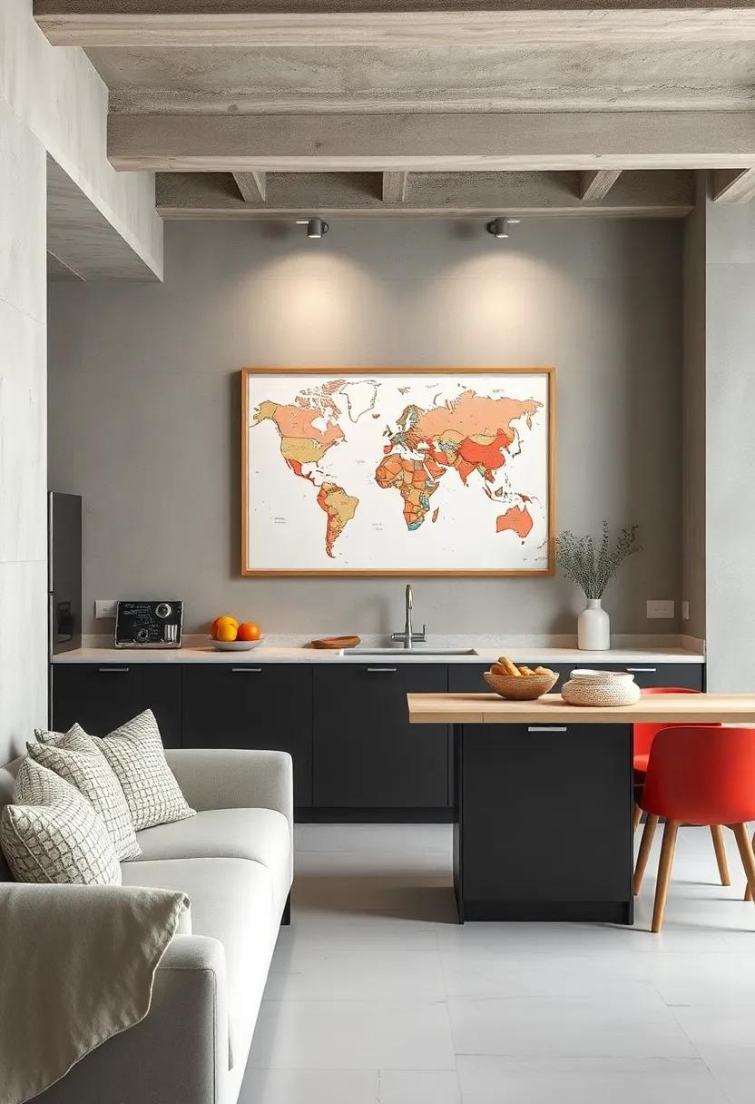 Culinary Maps: Frame a simple‌ map ⁢of food origins or ‍culinary regions to spark⁣ interest⁢ and conversation, while adding an educational touch to the decor