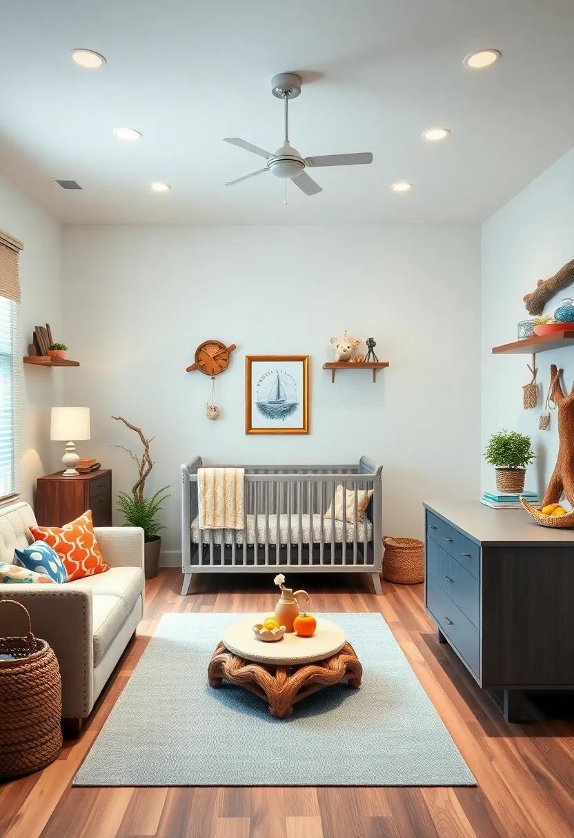 Driftwood Décor: Incorporate natural driftwood elements-such as picture frames,shelves,or coat hooks-for an organic touch reminiscent of the shore