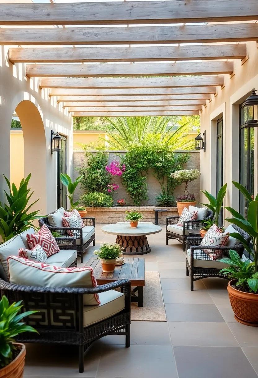 Edible Landscaping: Mix ornamental and edible plants to create a landscape that's both beautiful and useful, like edible flowers and fruit trees