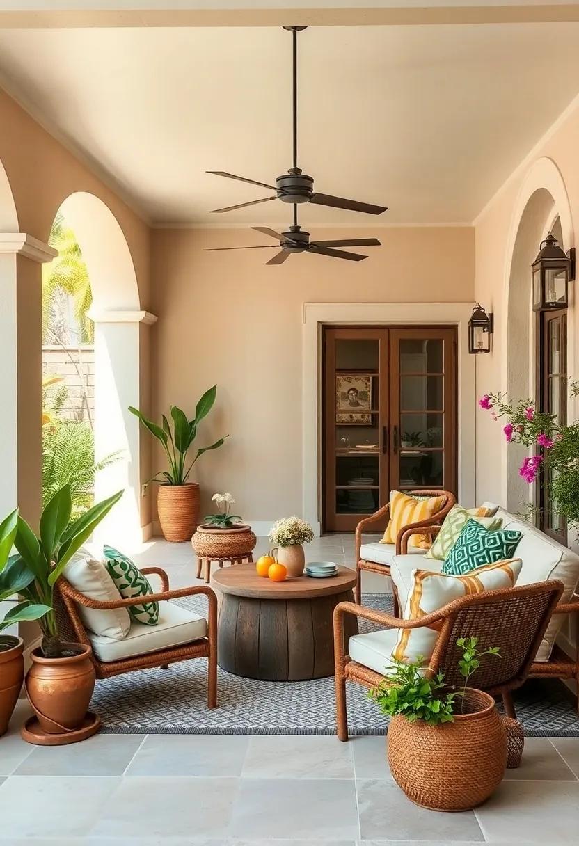 Utilize Upcycled Materials: Embrace sustainability with upcycled furniture or decor that tells a story while providing a rustic charm