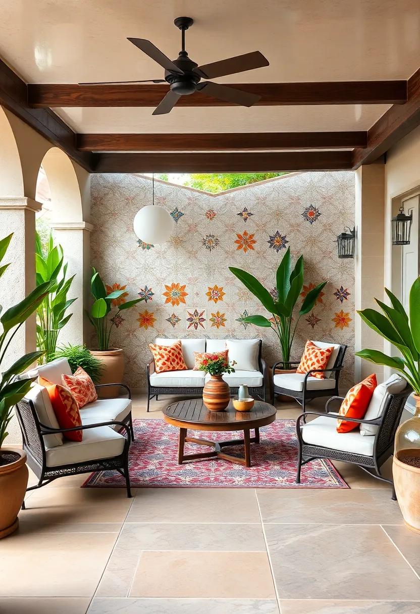 Vibrant Tile Patterns as Focal Points: Use <a href=