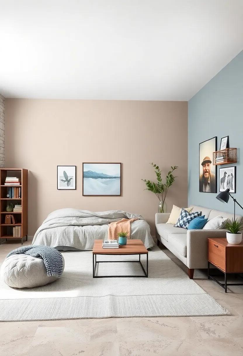 Cool Neutrals:⁤ Shades of taupe and soft blues evoke a tranquil escape, perfect for studying or unwinding after a long day