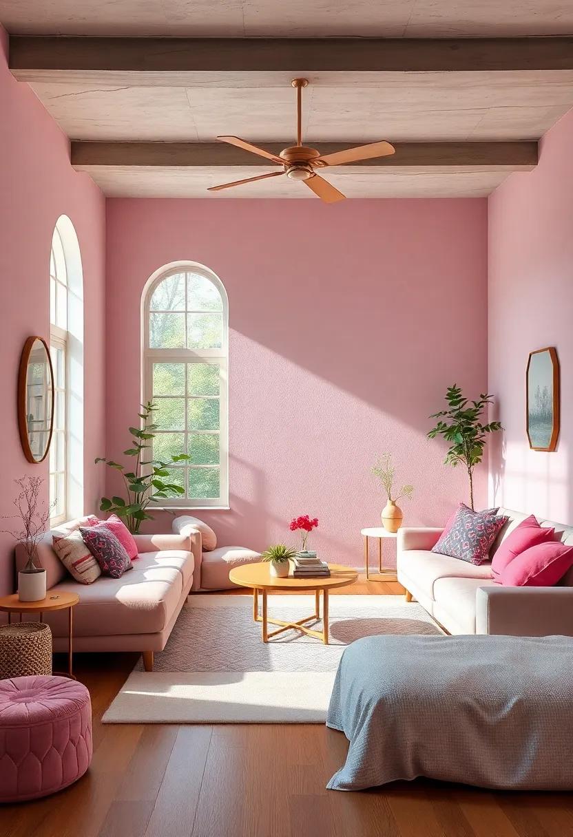 Dreamy Pastel Haven: Soft pinks, lilacs,⁣ and mint greens create⁣ a serene ​atmosphere ⁢that ⁤invites relaxation and creativity