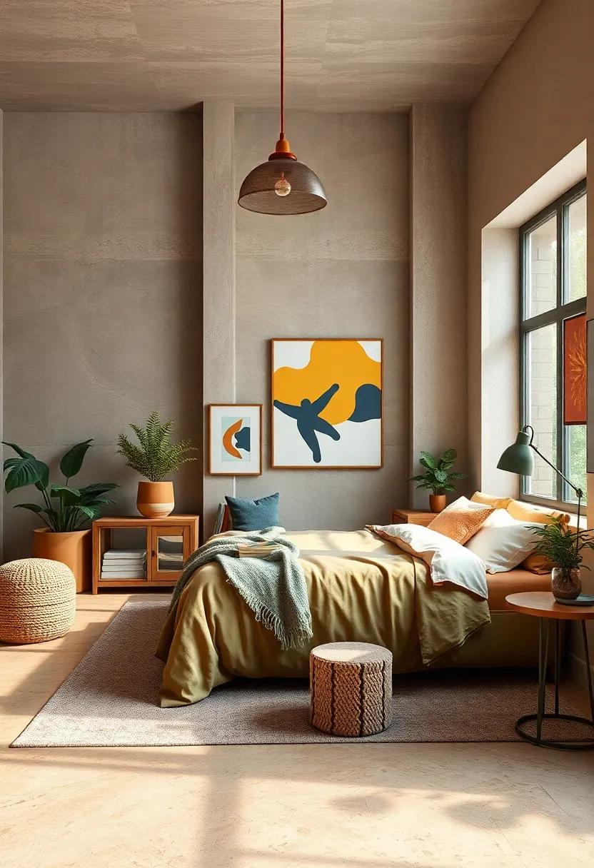 Earthy Tones: Terracotta, olive green, ⁤and muted mustard work together to create a grounded and harmonious space