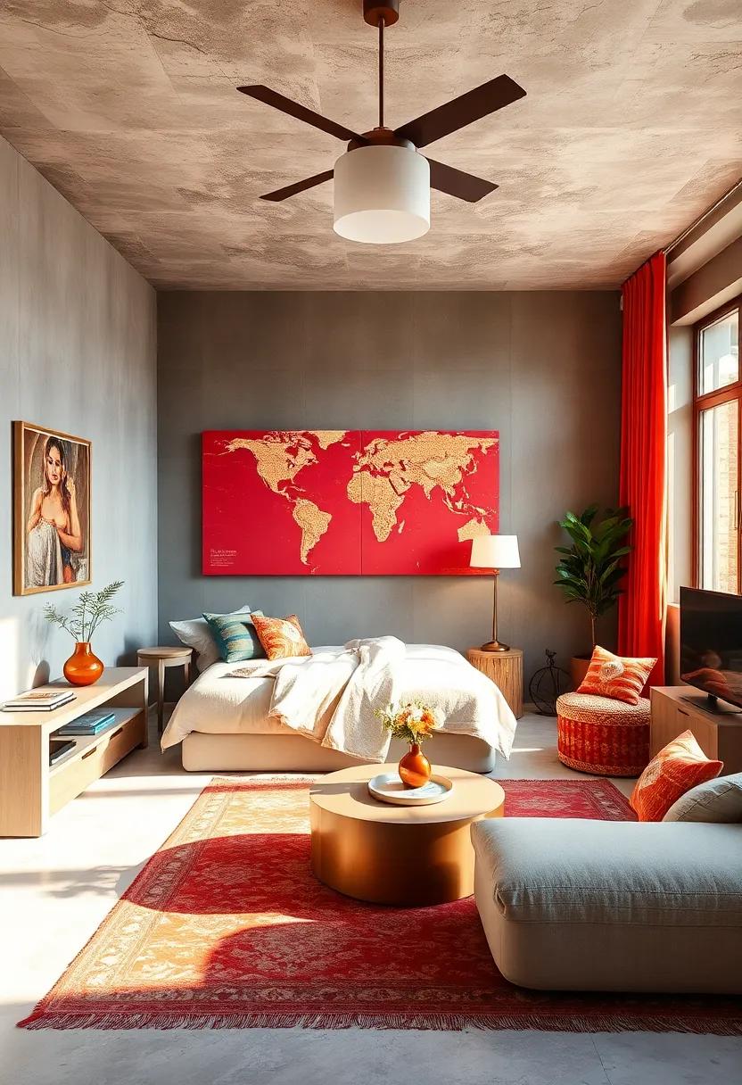 Global Inspirations: A blend of colors inspired‌ by​ various cultures such as rich reds, golds, and⁢ blues brings‌ an eclectic and worldly feel