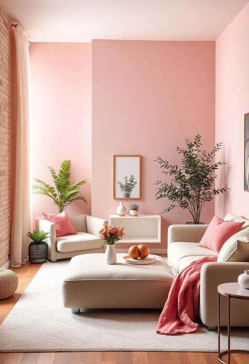 Romantic‍ Blush:⁤ Soft blush pink and creamy⁢ whites evoke ⁣a romantic⁤ vibe, ideal for those who appreciate subtlety and elegance