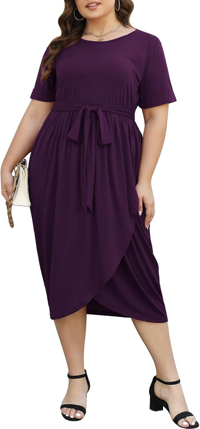 Why We Love the Nemidor Plus Size Wrap Dress for Every Occasion