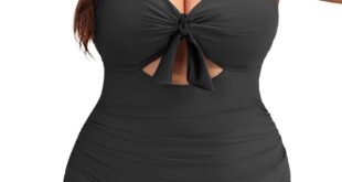 Our Honest Take on the Aqua Eve Plus Size Tummy Control Swimsuit