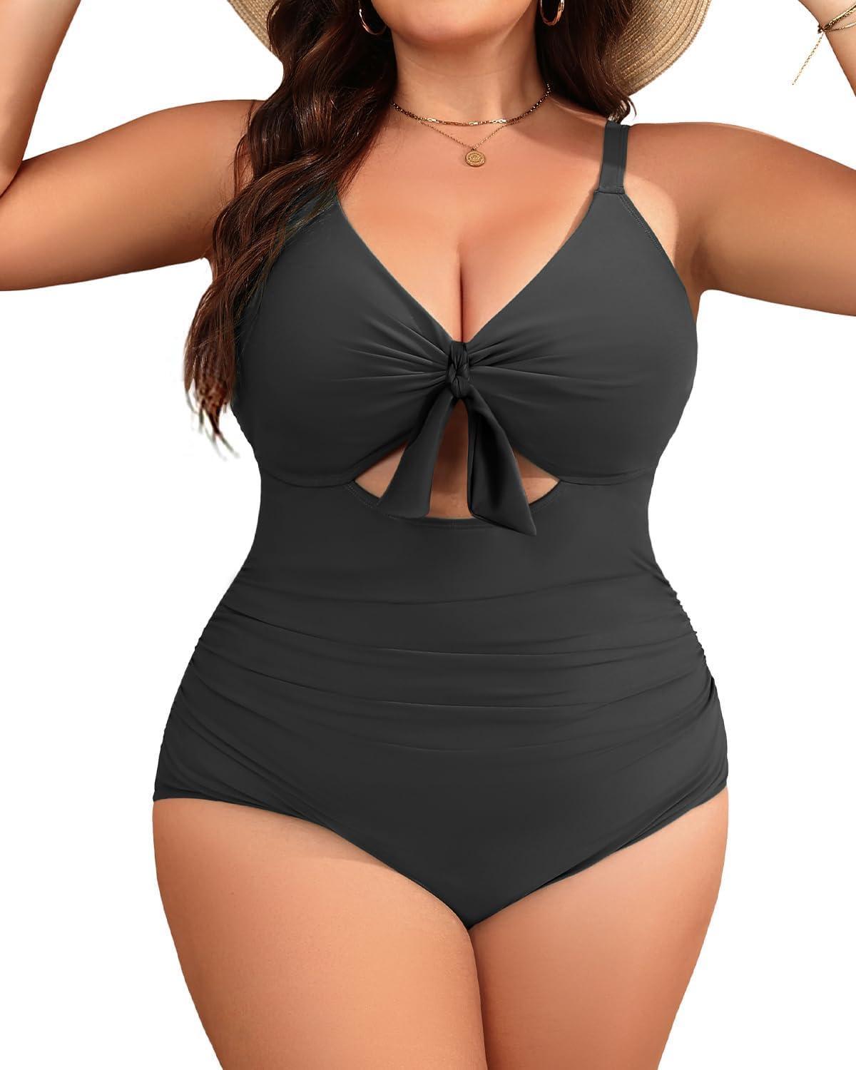 Our Honest Take on the Aqua Eve Plus Size Tummy Control Swimsuit