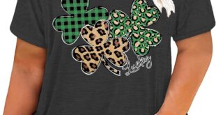 Finding Our Perfect Fit: Plus Size Lucky Shamrock Tee Review