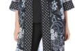 Our Take on Roaman’s Plus Size Black Paisley Duster Pant Set