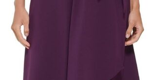 Our Honest Take on the DKNY Chiffon Metallic Wrap Dress Review