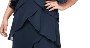 Our Take on the S.L. Fashions Plus Size Chiffon Tier Dress