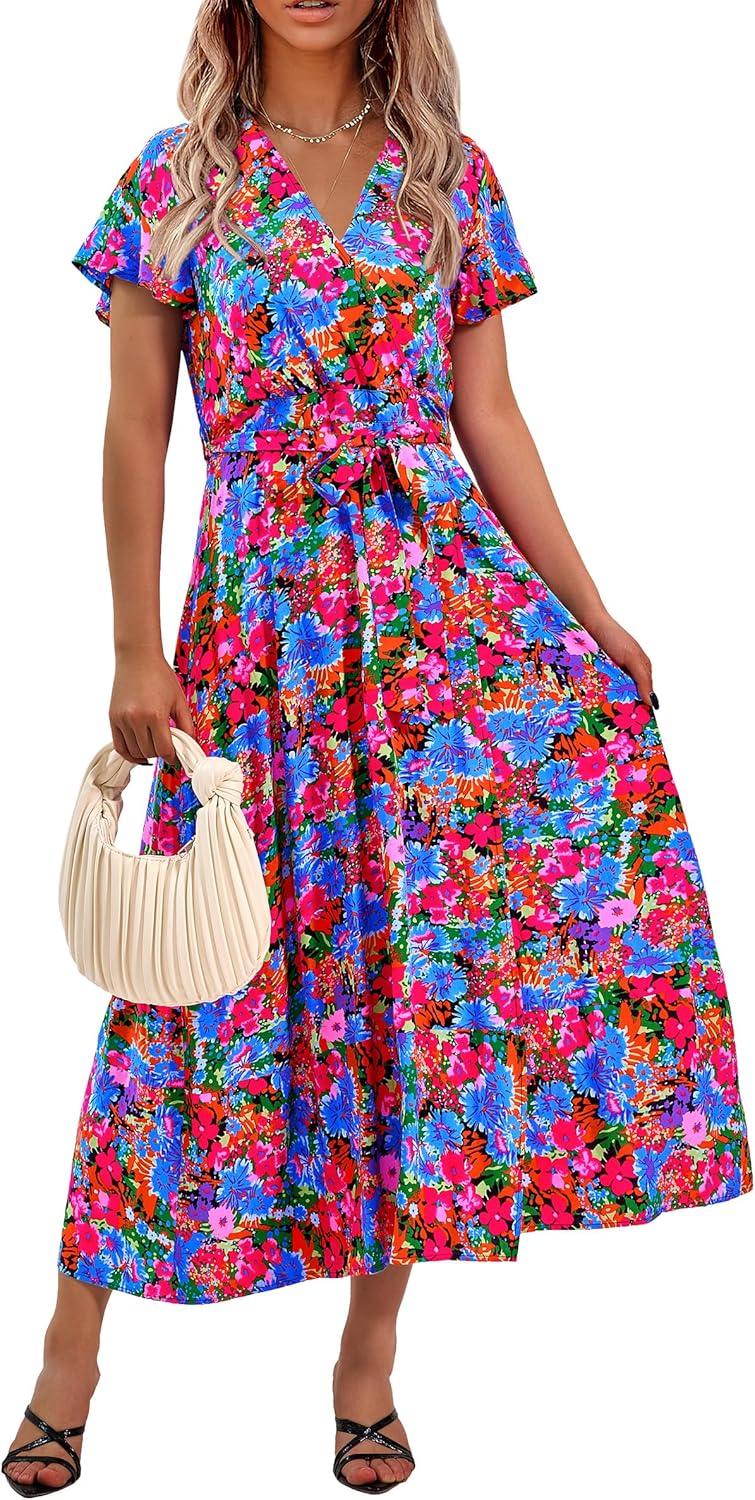 Our Honest Take on the PRETTYGARDEN Boho Maxi Dress with Belt
