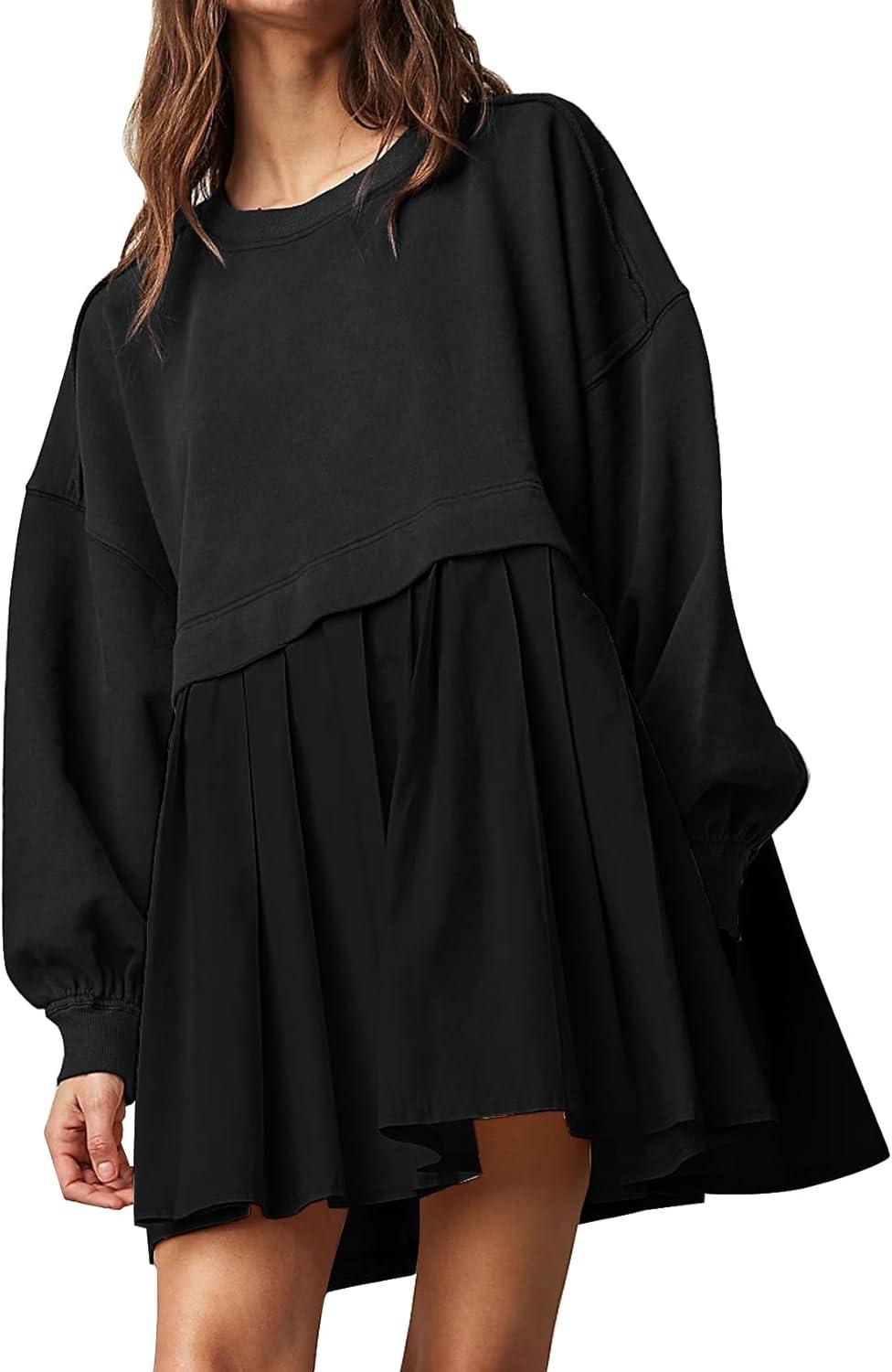 Why We Love the Flygo Oversized Sweatshirt Dress Together