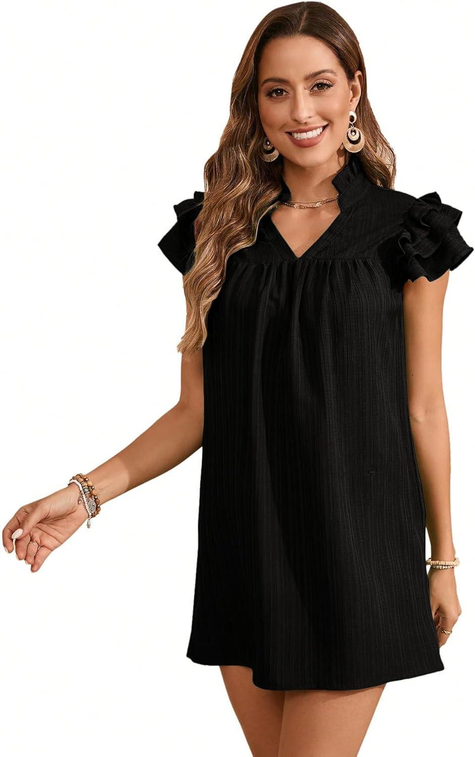 Our Honest Take on the SOLY HUX Black V Neck Summer Dress