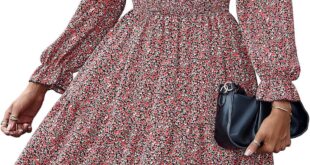 Why We Think KIRUNDO’s 2025 Floral Dress Fits Every Fall Occasion