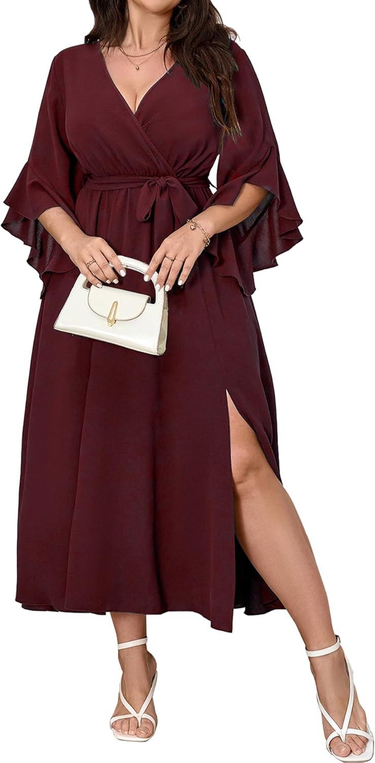 Our Take on the Plus Size Wrap Maxi Dress for Every Occasion