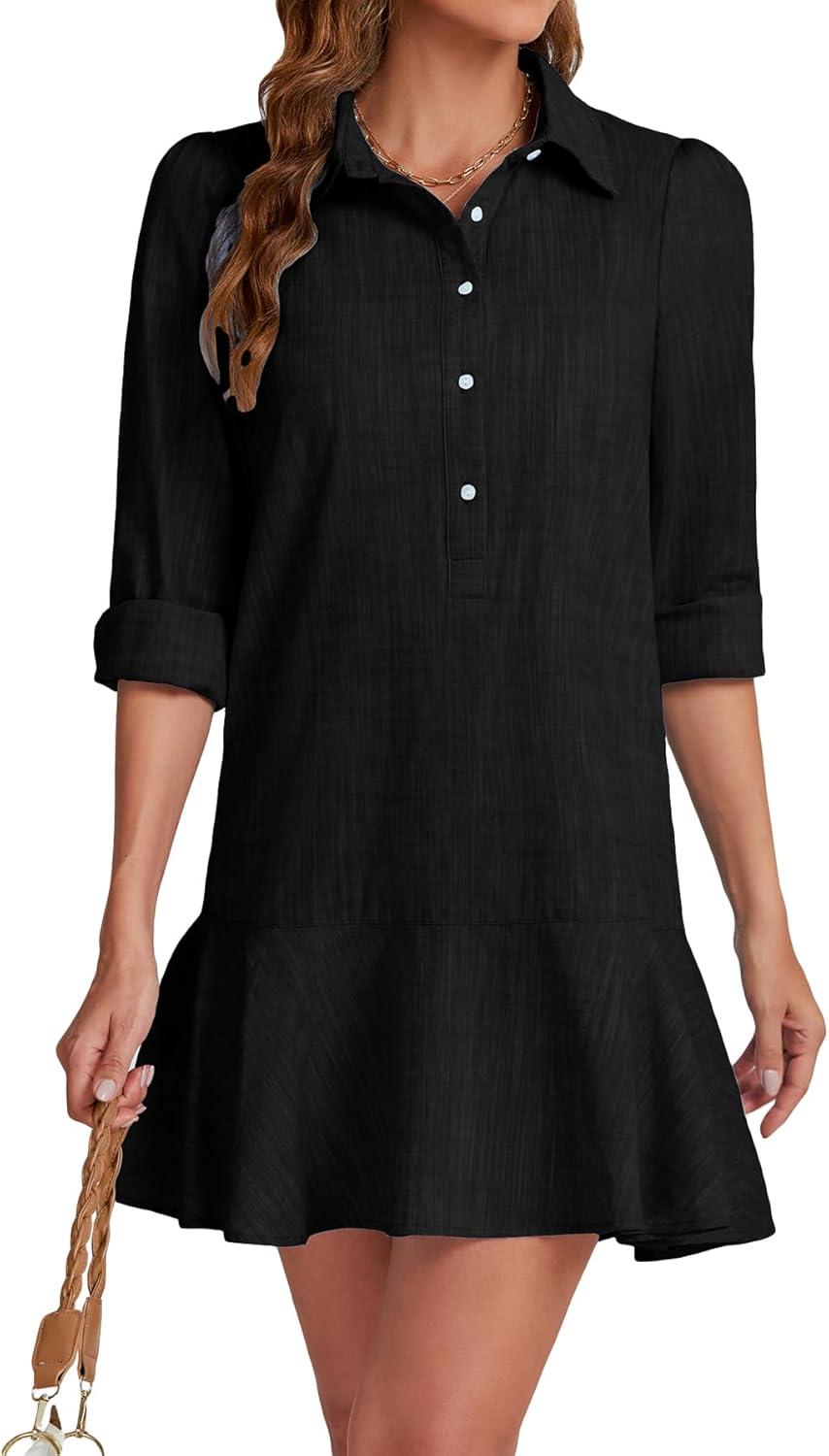 Why We Love This Versatile Cotton Linen Tunic Mini Dress