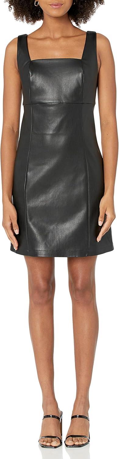 Our Take on The Drop’s Vegan Leather Mini Dress: Chic & Sustainable