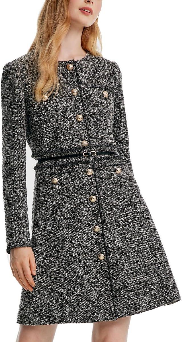 Our Take on the 2025 Elegant Black Tweed Dress for Every Occasion