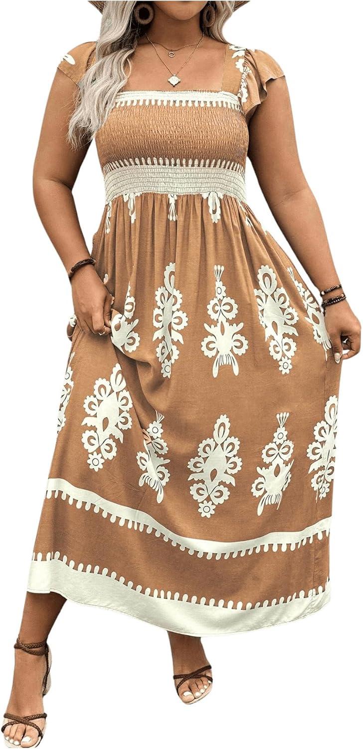 Our Honest Take on the SHENHE Plus Size Boho Maxi Dress Review