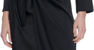 Our Take on the Donna Morgan Long Sleeve Midi Wrap Dress: Style & Fit Reviewed