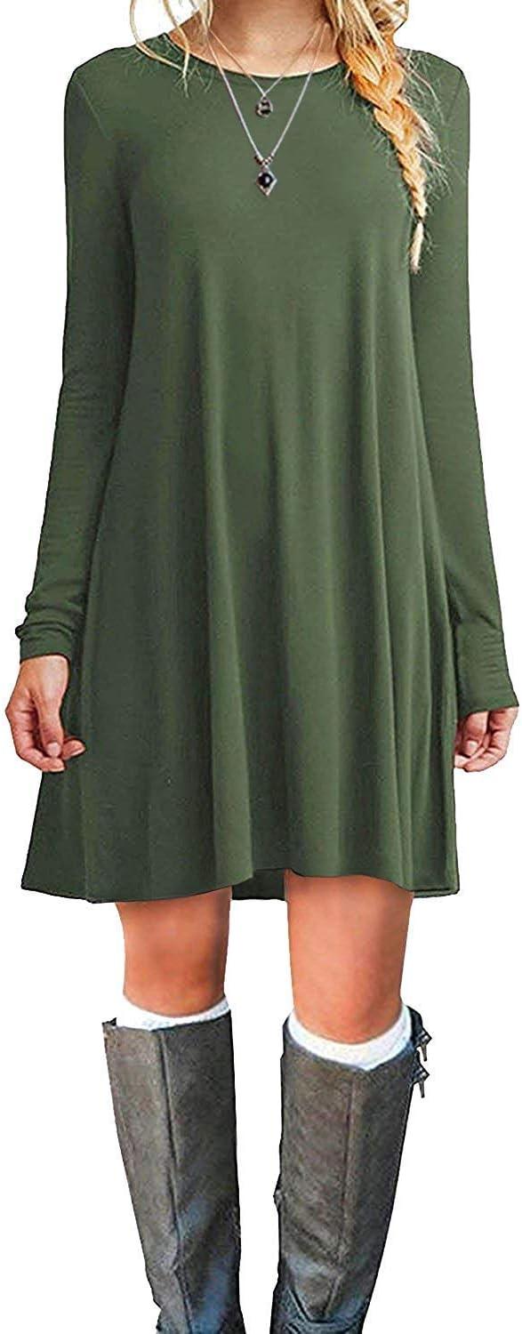 Our Honest Take on the MOLERANI Casual Long Sleeve T-Shirt Dress