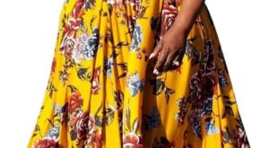 Our Take on the VERWIN Plus Size Floral Maxi Dress: Comfort Meets Style