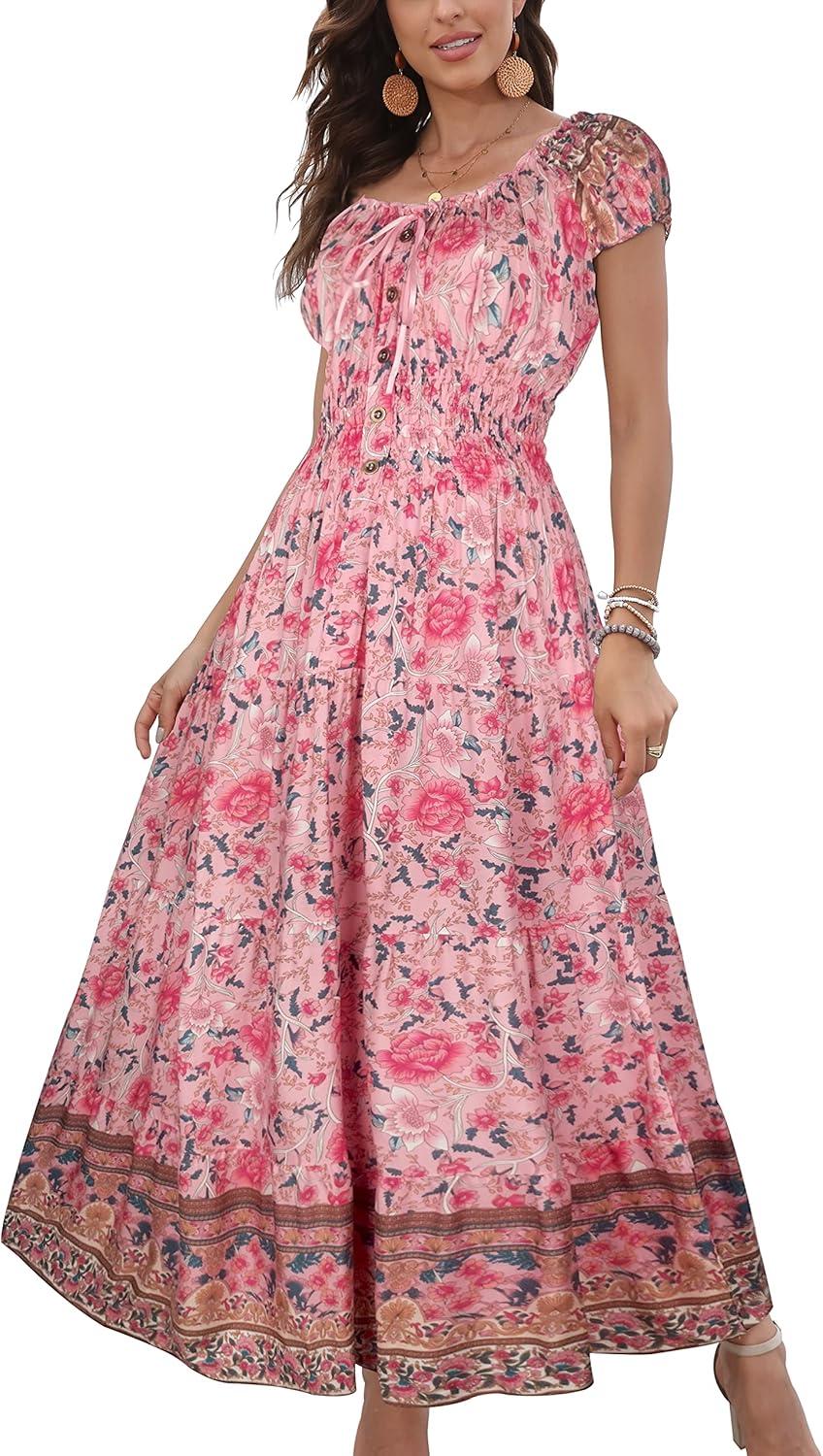 Why We Love the OSTOO 2025 Boho Maxi Dress This Summer