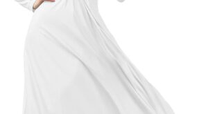 Why We Love the KOH KOH Long Sleeve Empire Waist Gown