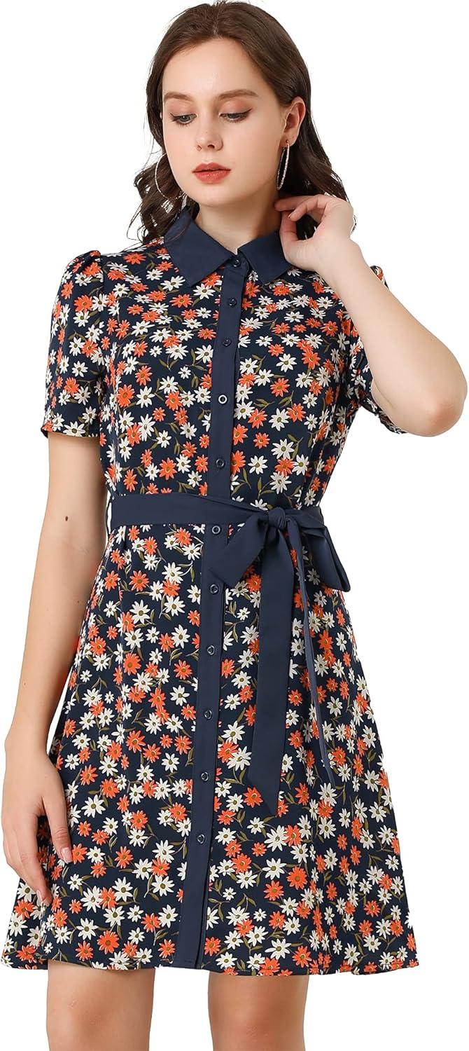 Our Take on the Allegra K Floral Shirt Dress: Chic Comfort Reviewed