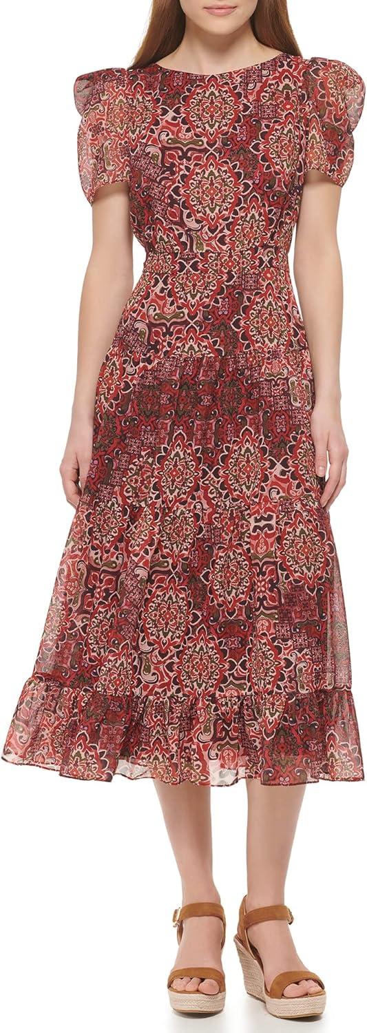 Our Take on the Vince Camuto Casual Tiered Skirt Dress