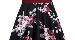 Why We Love the YMING 1950s Vintage Floral Wrap Dress