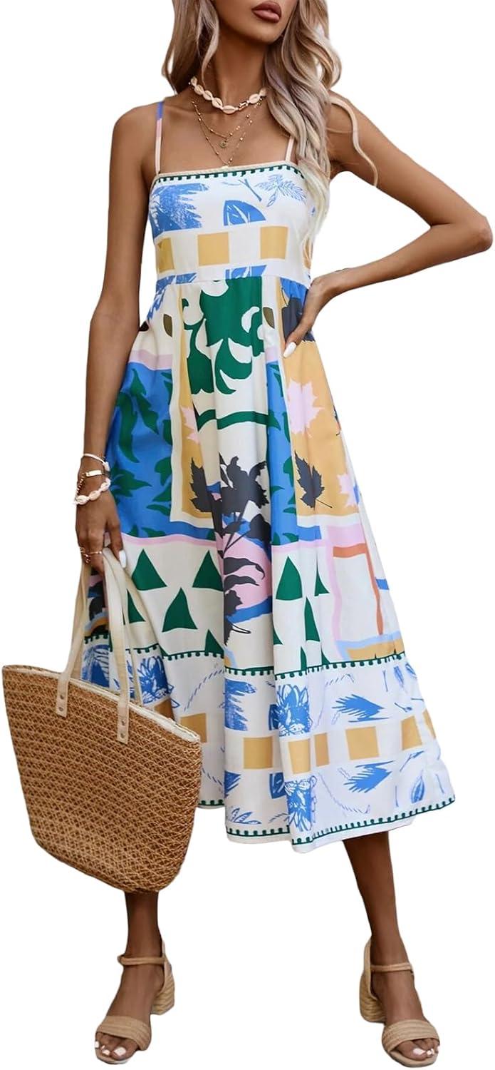 Our Honest Take on the Summer Spaghetti Strap Midi Dress