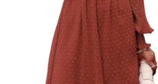 Why We Love the PRETTYGARDEN Smocked Midi Dress for Fall 2025