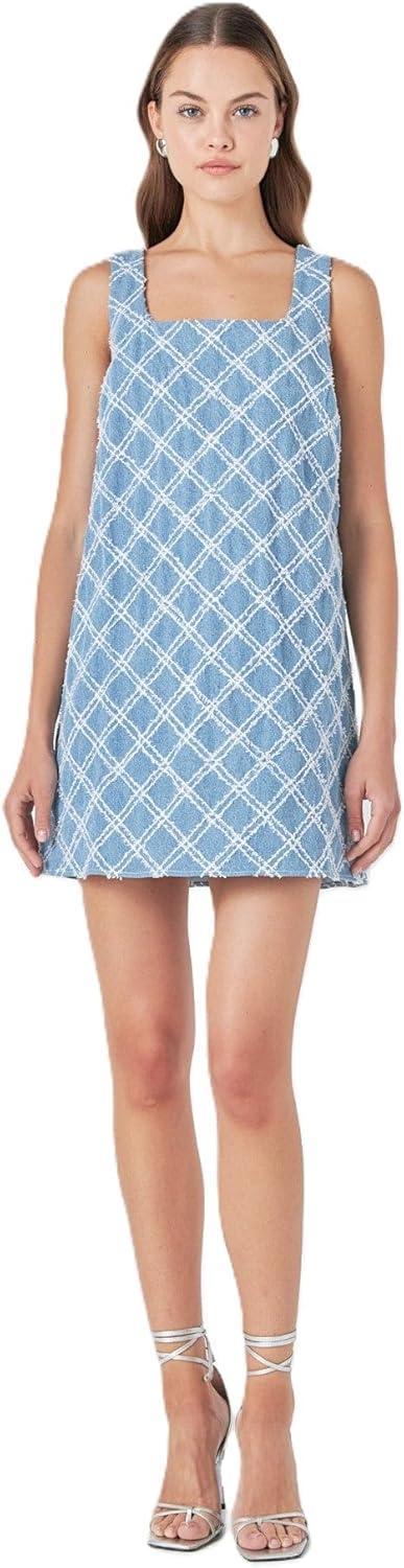 Our Take on the Endless Rose Check Distressed Mini Dress: Style & Fit Reviewed