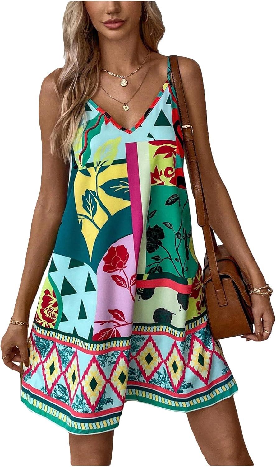 Our Take on the Women’s Boho Spaghetti Strap Summer Dress