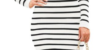 Our Take on the HAEOF 2024 Ribbed Knit Sweater Dress for Fall