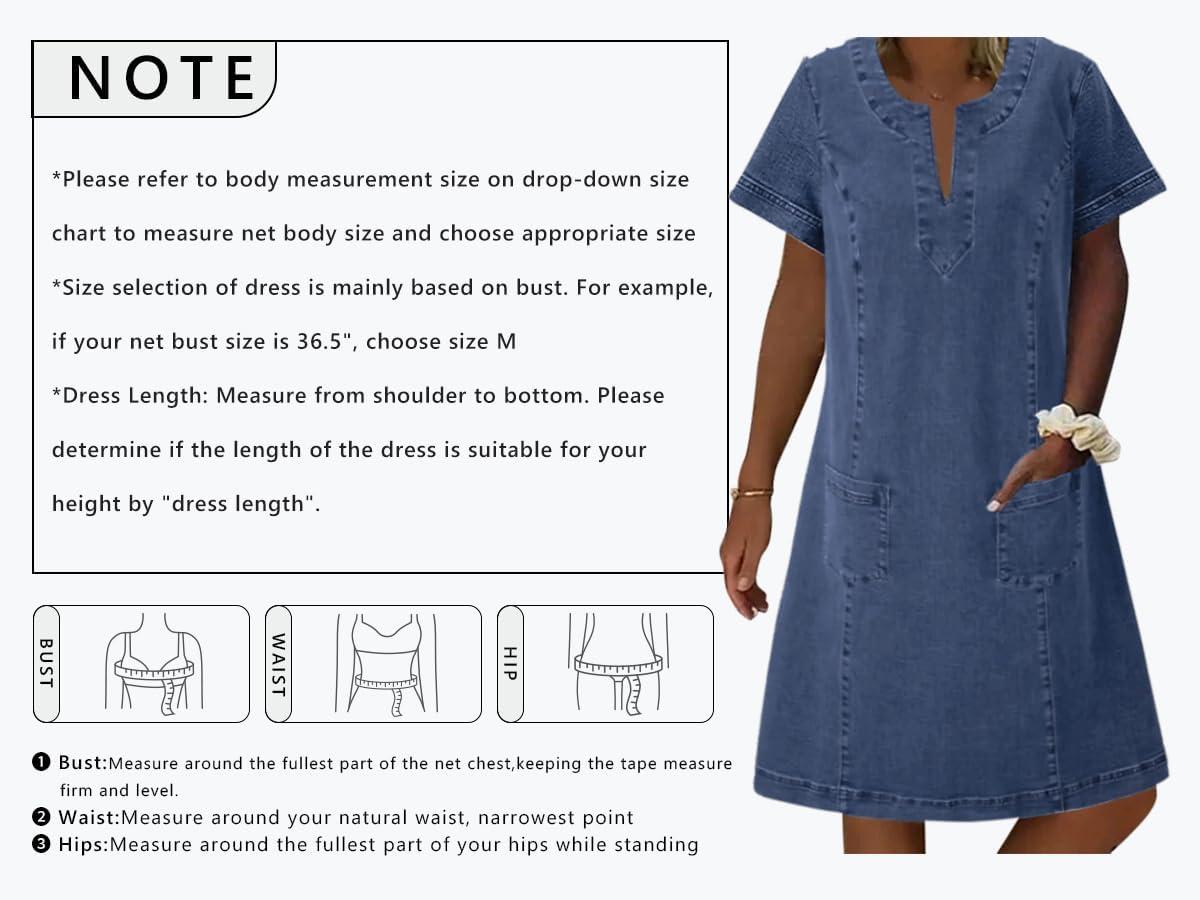 Our‍ Take​ on the CHARTOU Denim Mini Dress: ⁢Fit, Feel & Style insights