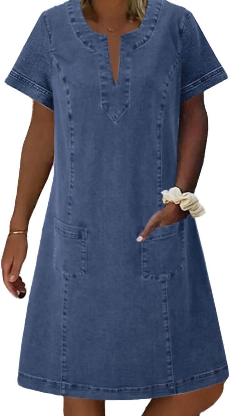 our ⁢Take on the CHARTOU Denim Mini Dress: Fit, Feel & Style Insights