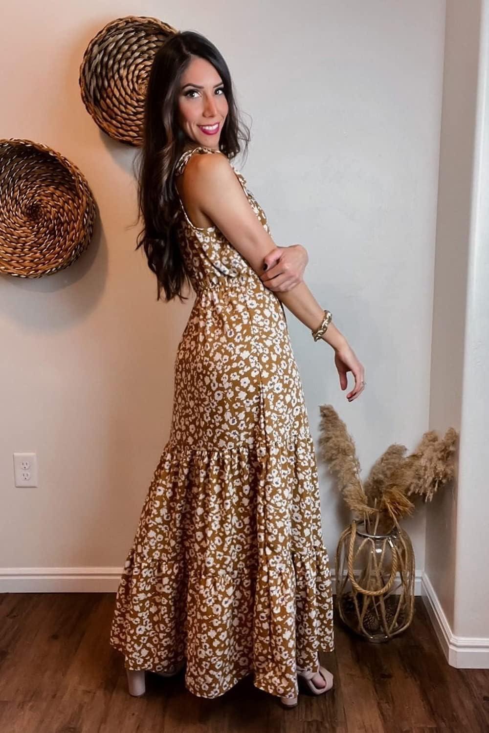 Our Take on the PRETTYGARDEN Floral Maxi Dress: Stylish & Comfy