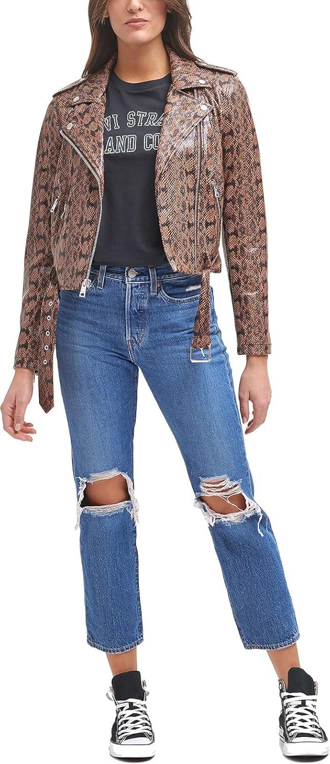 Our Take on Levi's Faux Leather Moto Jacket: Style Meets Comfort