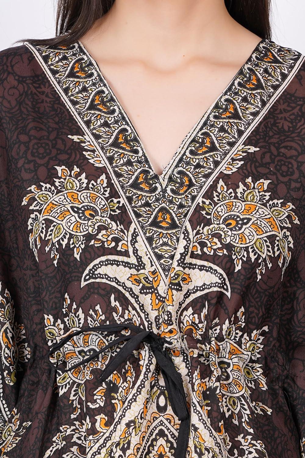 Our honest Take⁣ on LAPSHA'S Plus size Ethnic‍ Kaftan‍ dress