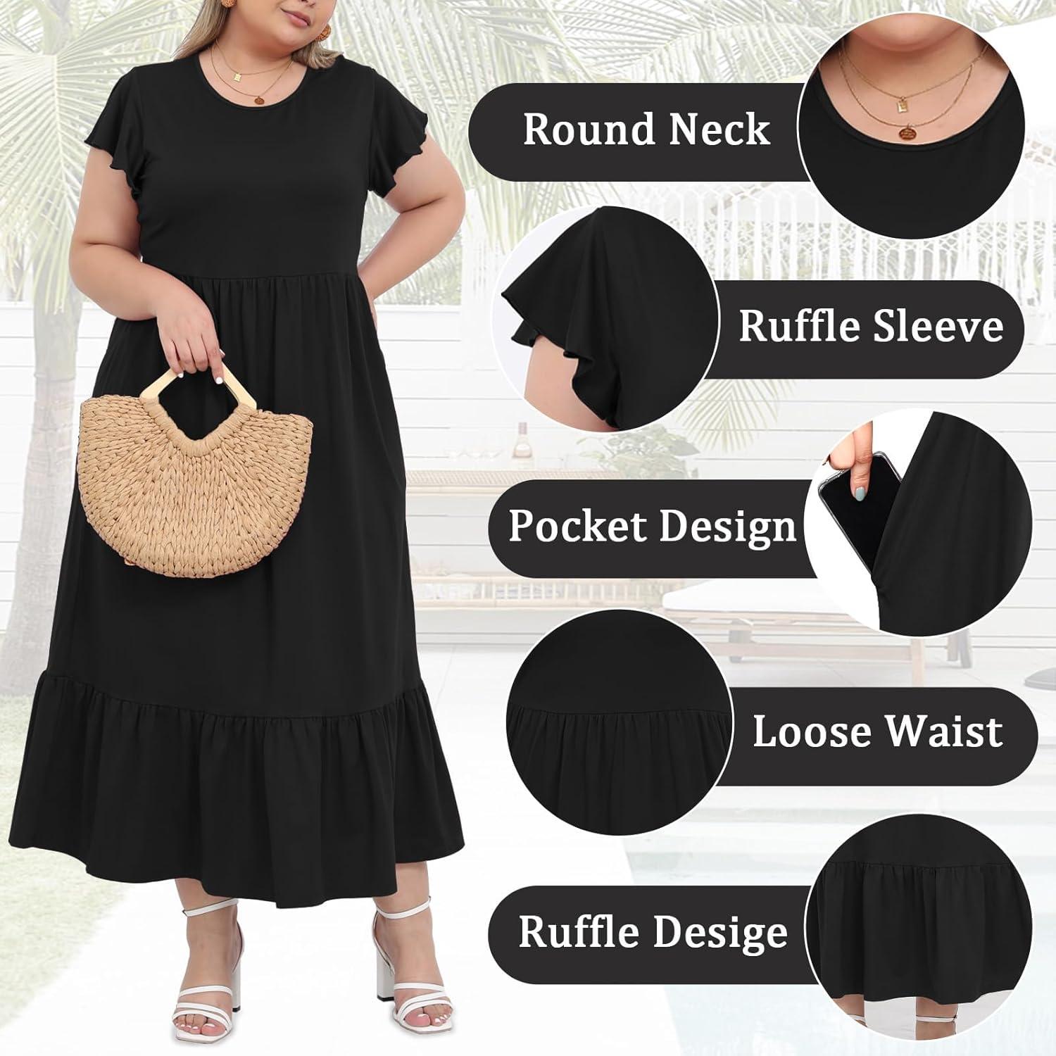 Discovering Comfort and Style: Our Take on Moon wood's 2025 Plus Size Dress
