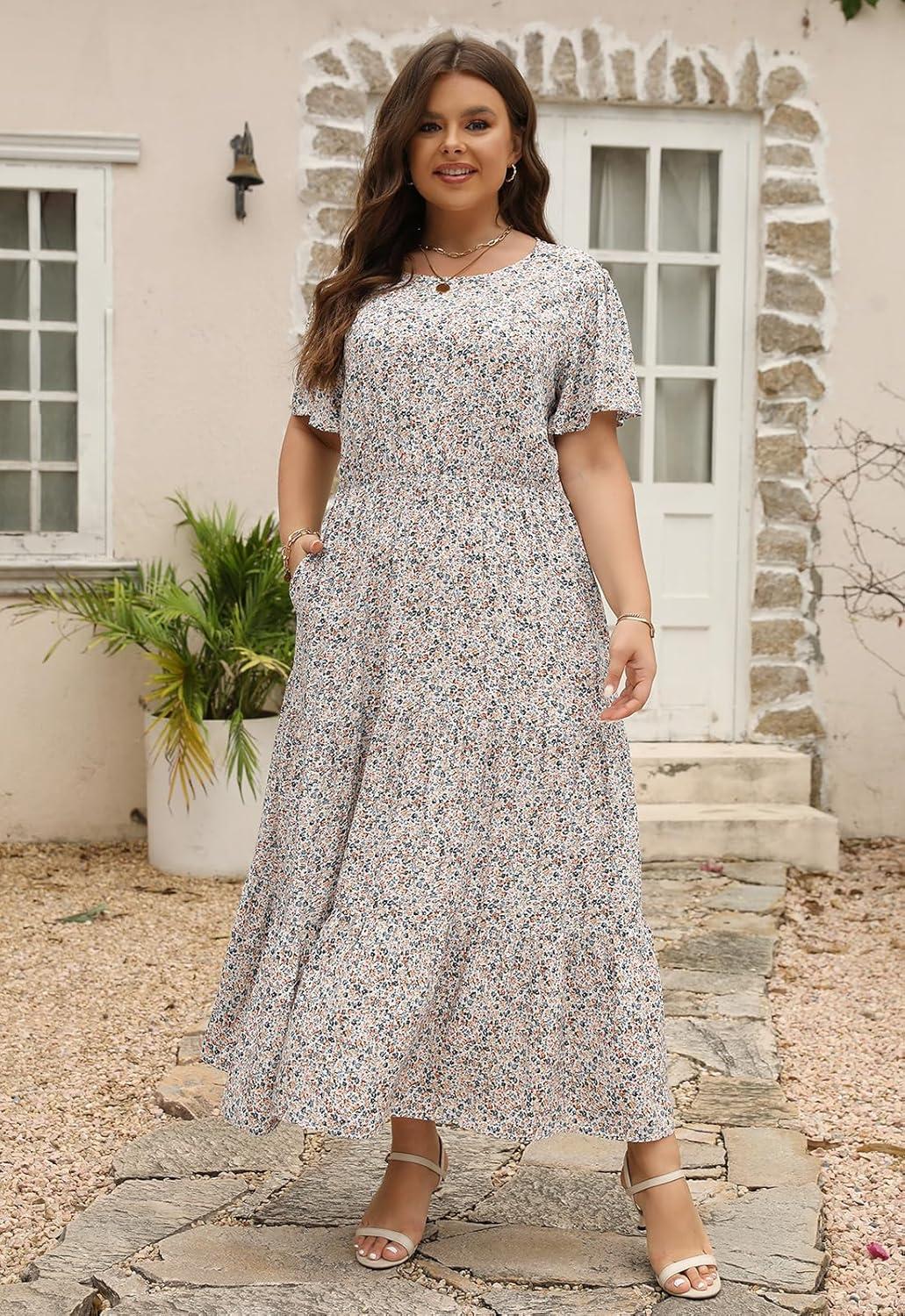 our Thoughts on the Nemidor Plus Size ⁢Boho Maxi Dress: Stylish & Comfy