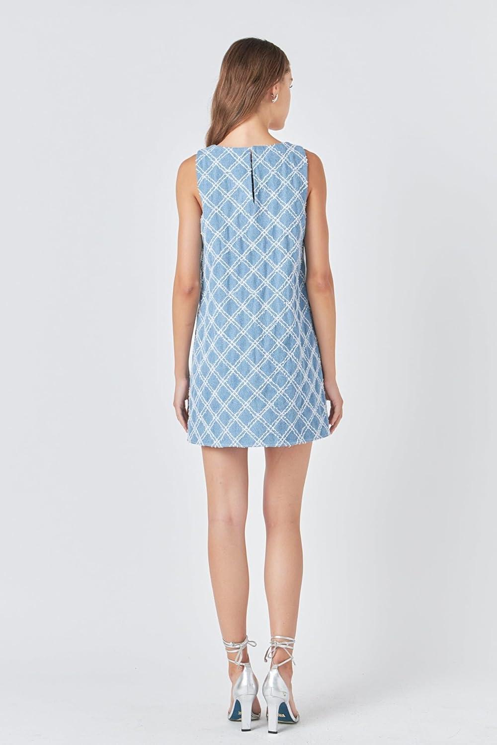 Our Take on the Endless Rose Check Distressed Mini Dress: Style & Fit Reviewed