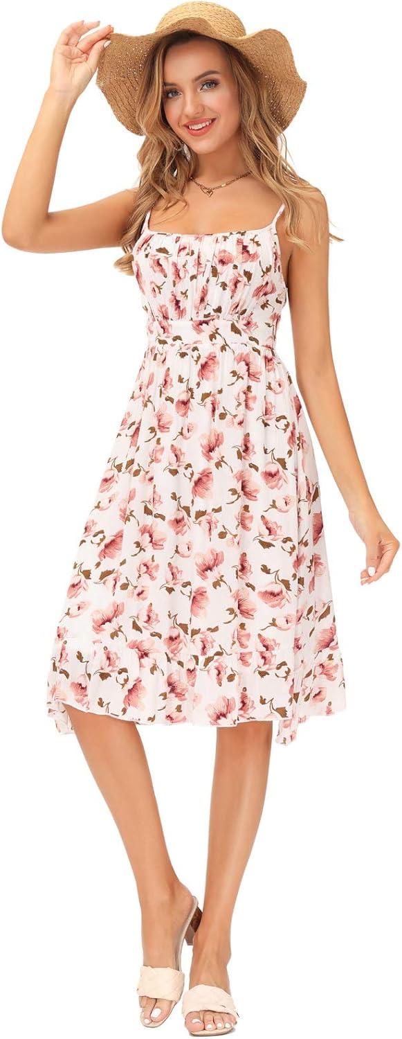 Our Take on the GRACE KARIN Floral Midi Dress:⁤ Casual & Chic