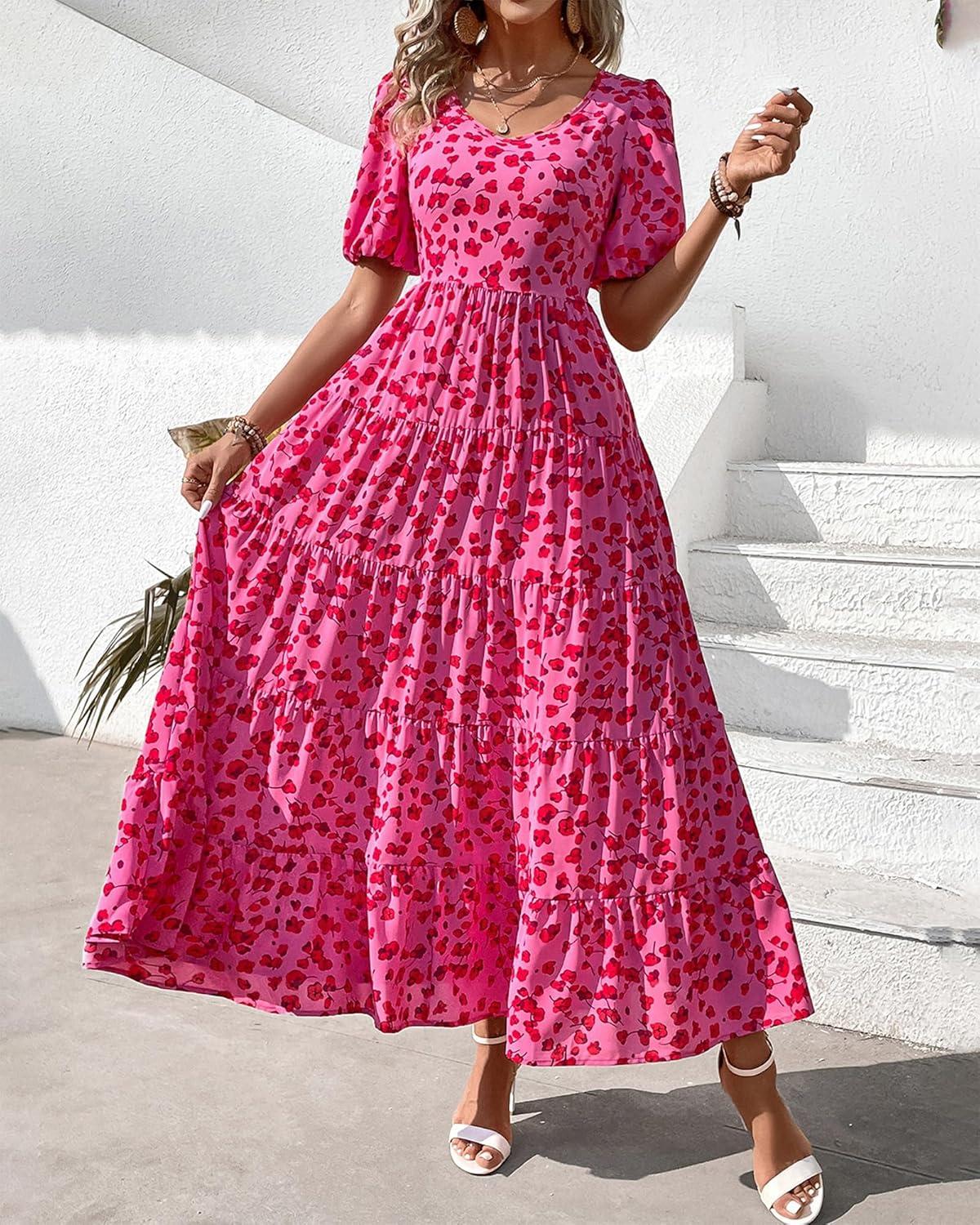 Why We're Loving the⁣ BTFBM 2024 Floral Maxi Summer Dress
