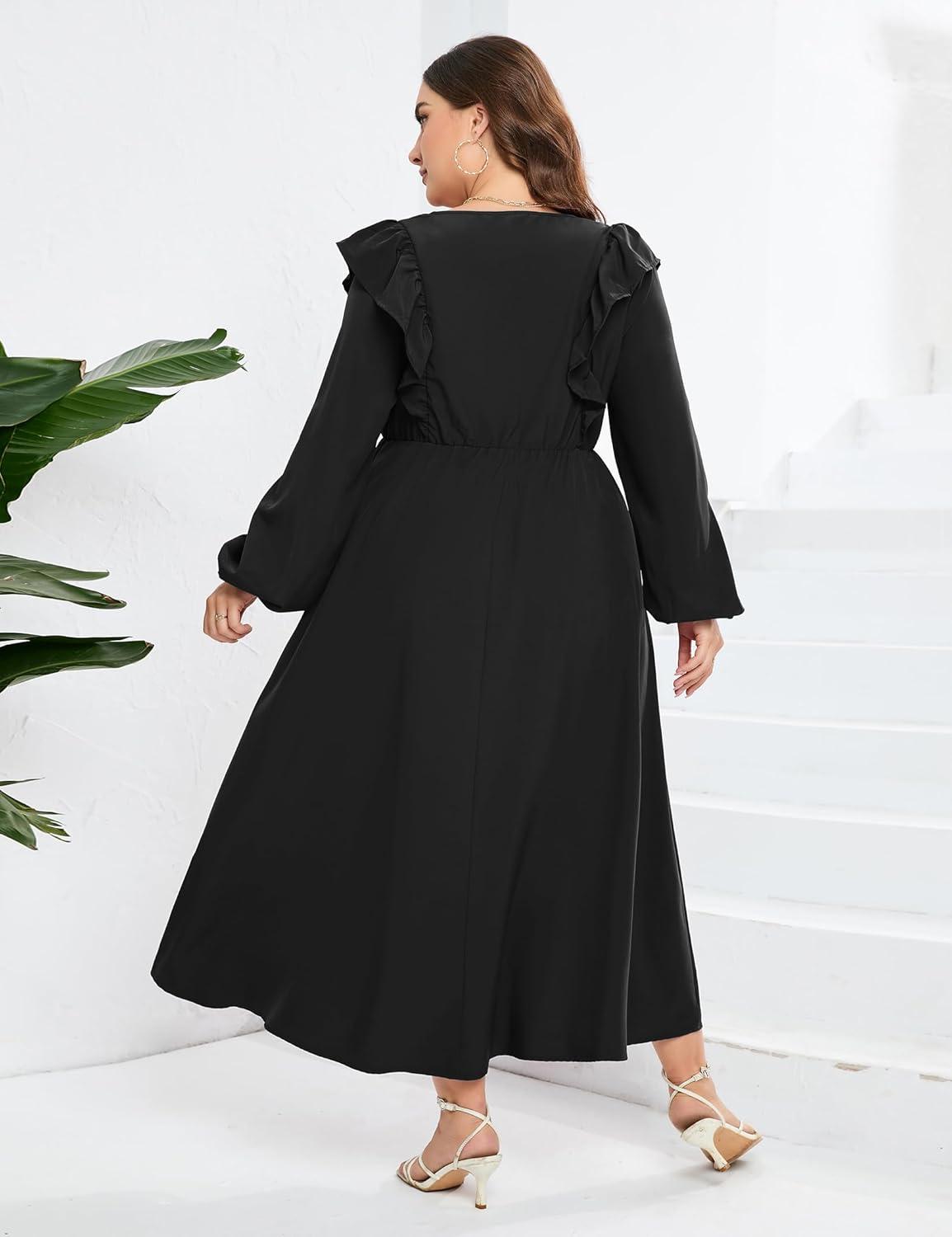 Our Take​ on Roaman's ⁢Plus Size Black Paisley Duster Pant Set